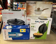Lot 622  
            Edinburgh SR24 - Delivery Only 

                
QUANTITY OF KITCHEN & APPLIANCES TO INCLUDE RUSSELL HOBBS BLUE IRON: LOCATION - J...