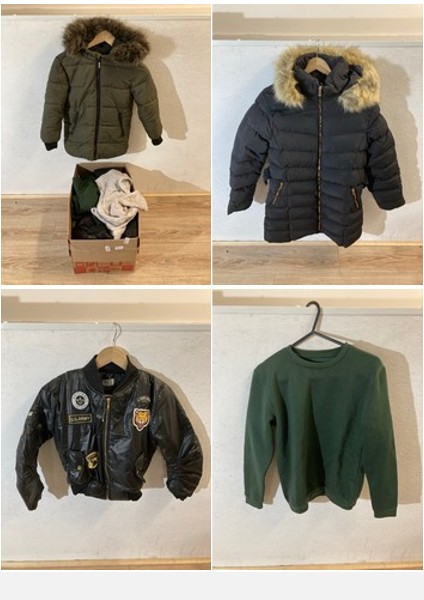 Lot 629  
            Edinburgh SR24 - Delivery Only 

                
1 X BOX OF KIDS CLOTHING TO INCLUDE THE LITTLE WHITE COMPANY JACKET SIZE 0-6 MONT...