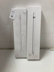 Lot 632  
            Edinburgh SR24 - Delivery Only 

                
APPLE PENCIL (1ST GENERATION) + APPLE PENCIL (2ND GENERATION)::: LOCATION - J RACK