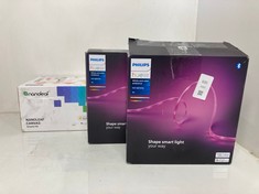 Lot 635  
            Edinburgh SR24 - Delivery Only 

                
QUANTITY OF ITEMS TO INCLUDE NANOLEAF CANVAS STARTER KIT, 9 LIGHT SQUARES, SMART ...