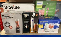 Lot 647  
            Edinburgh SR24 - Delivery Only 

                
QUANTITY OF KITCHEN & APPLIANCES ITEMS TO INCLUDE BREVILLE BLEND ACTIVE PERSONAL ...