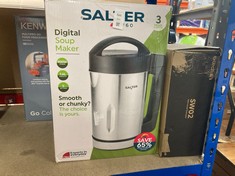 Lot 648  
            Edinburgh SR24 - Delivery Only 

                
QUANTITY OF KITCHEN & APPLIANCES ITEMS TO INCLUDE SALTER EK5118V2 DIGITAL SOUP MA...