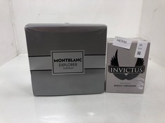 Lot 66  
            Edinburgh SR24 - Delivery Only 

                
INVICTUS INTENSE BY PACO RABANNE EAU DE TOILETTE SPRAY 3.4 OZ + MONTBLANC PLATINU...