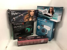 Lot 676  
            Edinburgh SR24 - Delivery Only 

                
QUANTITY OF HEALTH & BEAUTY ITEMS TO INCLUDE REMINGTON SHINE THERAPY HAIR STRAIGH...