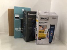 Lot 679  
            Edinburgh SR24 - Delivery Only 

                
QUANTITY OF HEALTH & BEAUTY ITEMS TO INCLUDE WAHL COLOUR PRO CORDED CLIPPER, HAIR...