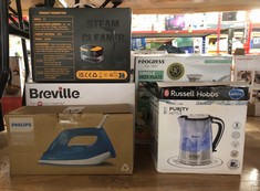 Lot 709  
            Edinburgh SR24 - Delivery Only 

                
QUANTITY OF KITCHEN & APPLIANCES ITEMS TO INCLUDE RUSSELL HOBBS PURITY GLASS KETT...
