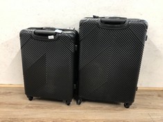 Lot 74  
            Edinburgh SR24 - Delivery Only 

                
INKANTO LARGE BLACK SUITCASE & INKANTO MEDIUM BLACK SUITCASE : LOCATION - A RACK