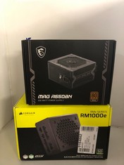 Lot 762  
            Edinburgh SR24 - Delivery Only 

                
MSI MAG A550BN POWER SUPPLY UNIT, UK PLUG - 550W, 80 PLUS BRONZE CERTIFIED, ATX P...