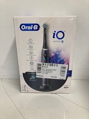 Lot 773  
            Edinburgh SR24 - Delivery Only 

                
ORAL-B IO 9 ELECTRIC TOOTHBRUSH, ORAL B SPECIAL EDITION BLACK, DESIGNED BY BRAUN....