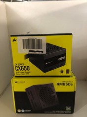 Lot 782  
            Edinburgh SR24 - Delivery Only 

                
CORSAIR RM850E (2025) FULLY MODULAR LOW-NOISE ATX POWER SUPPLY WITH 12V-2X6 CABLE...