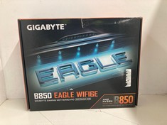 Lot 784  
            Edinburgh SR24 - Delivery Only 

                
GIGABYTE B850 EAGLE WIFI6E AMD AM5 LGA 1718 MOTHERBOARD, ATX, DDR5, 3X M.2, PCIE ...