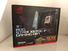 Lot 796  
            Edinburgh SR24 - Delivery Only 

                
ROG STRIX X670E-F GAMINGING WIFI MOTHERBOARD: LOCATION - TABLES