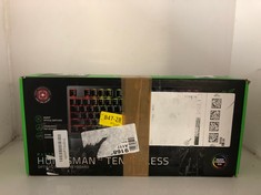 Lot 798  
            Edinburgh SR24 - Delivery Only 

                
RAZER HUNTSMAN V2 TENKEYLESS (RED SWITCH) - OPTICAL GAMING KEYBOARD (DOUBLESHOT P...
