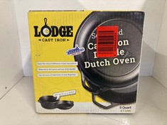 Lot 825  
            Edinburgh SR24 - Delivery Only 

                
LODGE CAST IRON DOUBLE DUTCH OVEN : LOCATION - TABLES