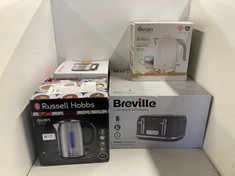 Lot 827  
            Edinburgh SR24 - Delivery Only 

                
QUANTITY OF KITCHEN & APPLIANCES ITEMS TO INCLUDE RUSSELL HOBBS ELECTRIC KETTLE (...