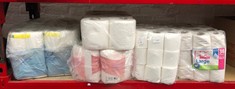 Lot 88  
            Edinburgh SR24 - Delivery Only 

                
QUANTITY OF GENERAL ITEMS TO INCLUDE 36 PACK OF TOILET ROLL: LOCATION - A RACK