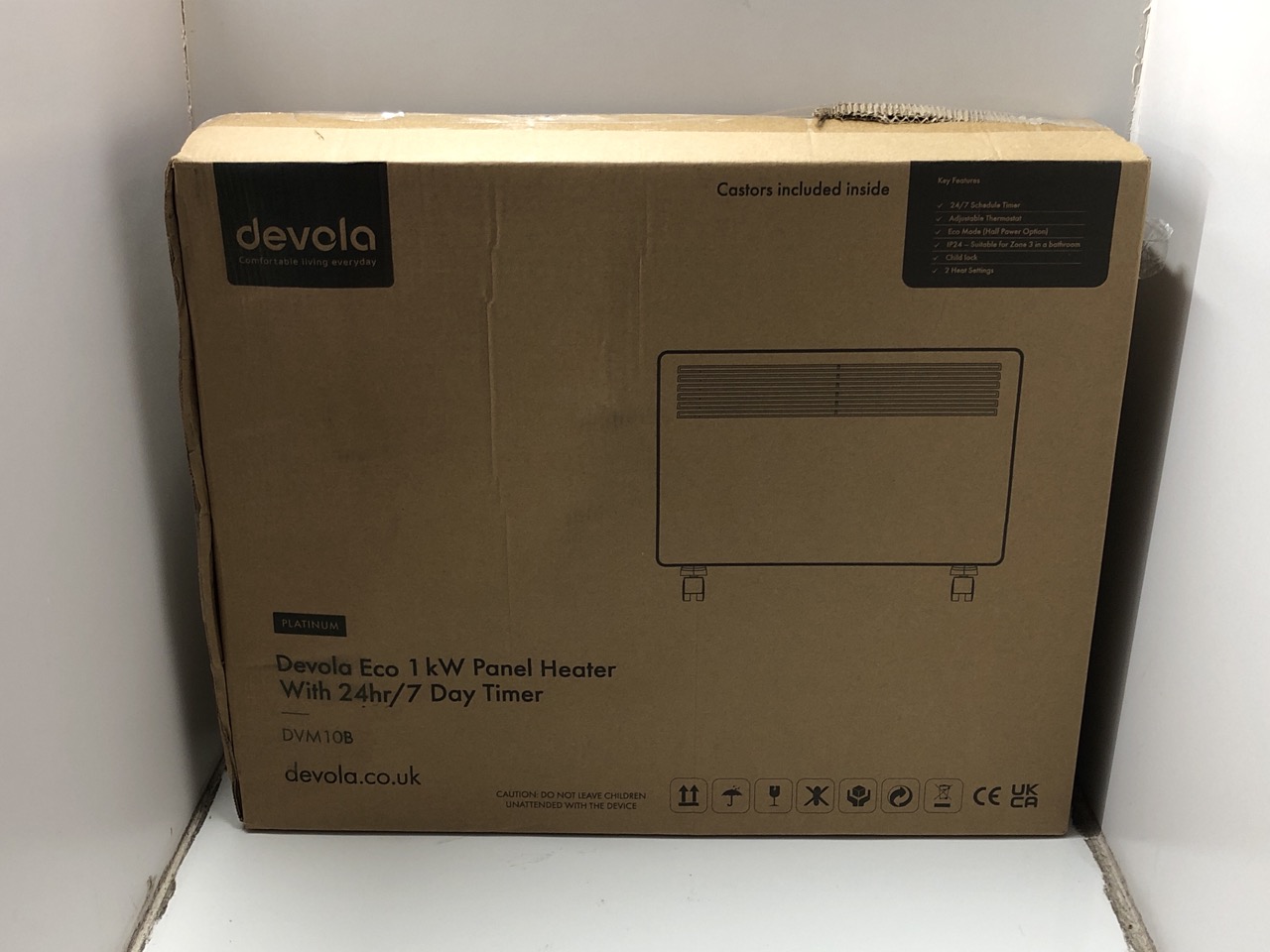 Lot 229  
            Edinburgh SR33 - Delivery Only 

                
DEVOLO ECO 1KW PANEL HEATER : LOCATION - RACK C