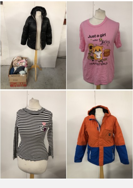 Lot 249  
            Edinburgh SR33 - Delivery Only 

                
1X BOX OF KIDS CLOTHING TO INCLUDE MICHAEL KORS PUFFER JACKET SIZE 10-12: LOCATIO...