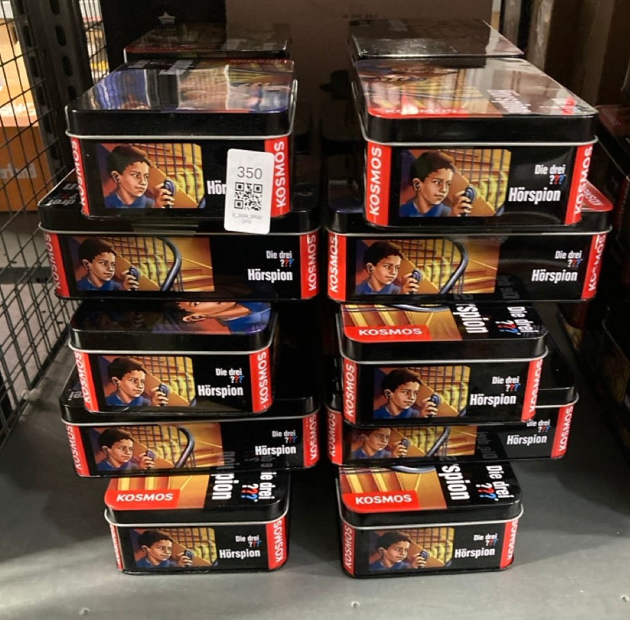 Lot 350  
            Edinburgh SR33 - Delivery Only 

                
20 X THE THREE INVESTIGATORS AUDIO SPY (THREE INVESTIGATORS).: LOCATION - RACK D