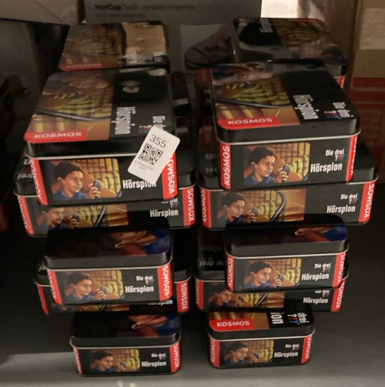 Lot 355  
            Edinburgh SR33 - Delivery Only 

                
20 X THE THREE INVESTIGATORS AUDIO SPY (THREE INVESTIGATORS).: LOCATION - RACK D