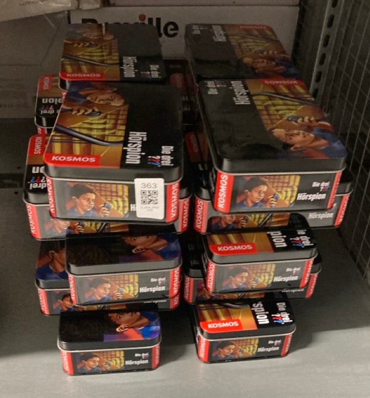 Lot 363  
            Edinburgh SR33 - Delivery Only 

                
20 X THE THREE INVESTIGATORS AUDIO SPY (THREE INVESTIGATORS).: LOCATION - RACK D