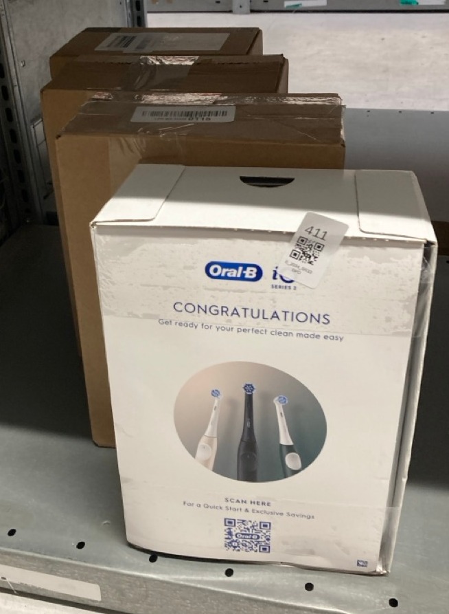 Lot 411  
            Edinburgh SR33 - Delivery Only 

                
QUANTITY OF HEALTH & BEAUTY TO INCLUDE ORAL-B IO SERIES 2 TOOTHBRUSH: LOCATION - ...