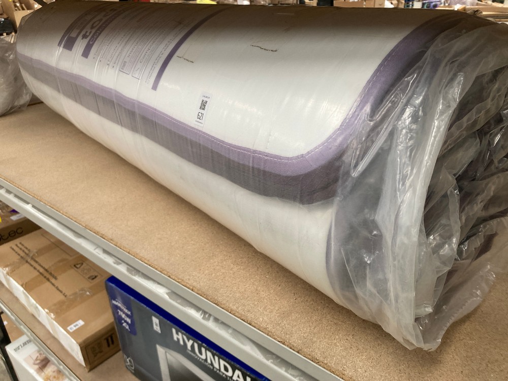 VISCOELASTIC AIRSOFT ALL-OVER BED MATTRESS 120X190CM.