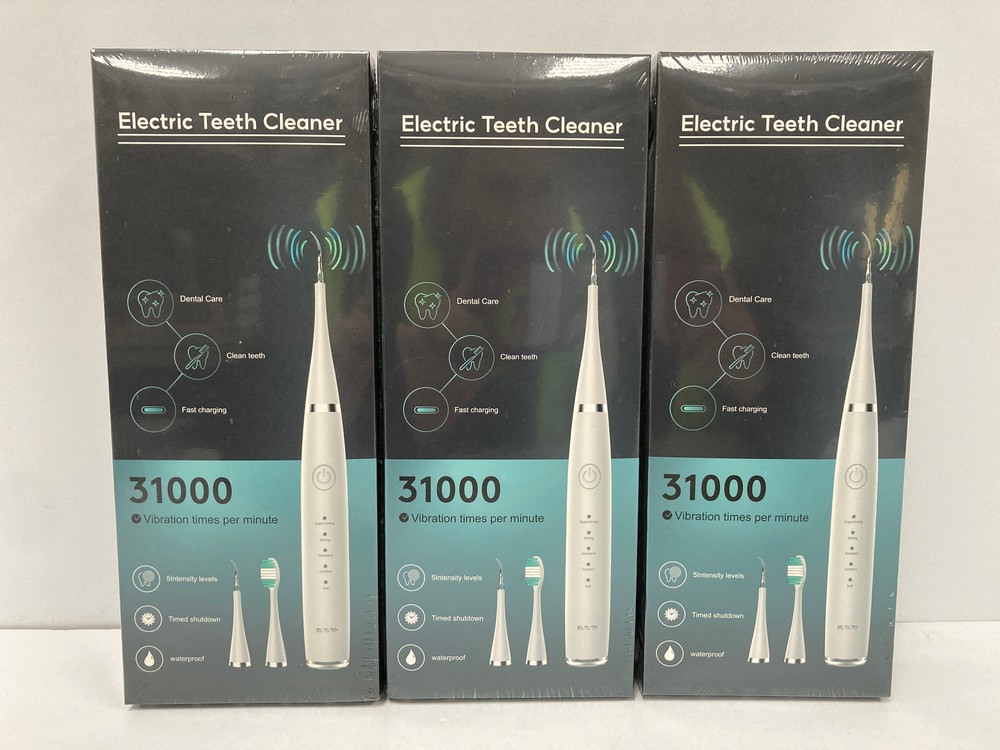 3 X LC-H156 MODE POWER BRUSHES WITH 31000 VIBRATIONS PER MINUTE - LOCATION 2B