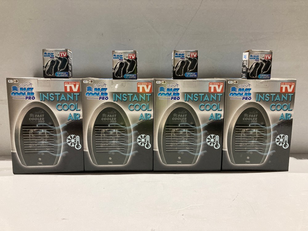 4 X STARLYF INSTANT COOL AIR HEATER -LOCATION 17C.