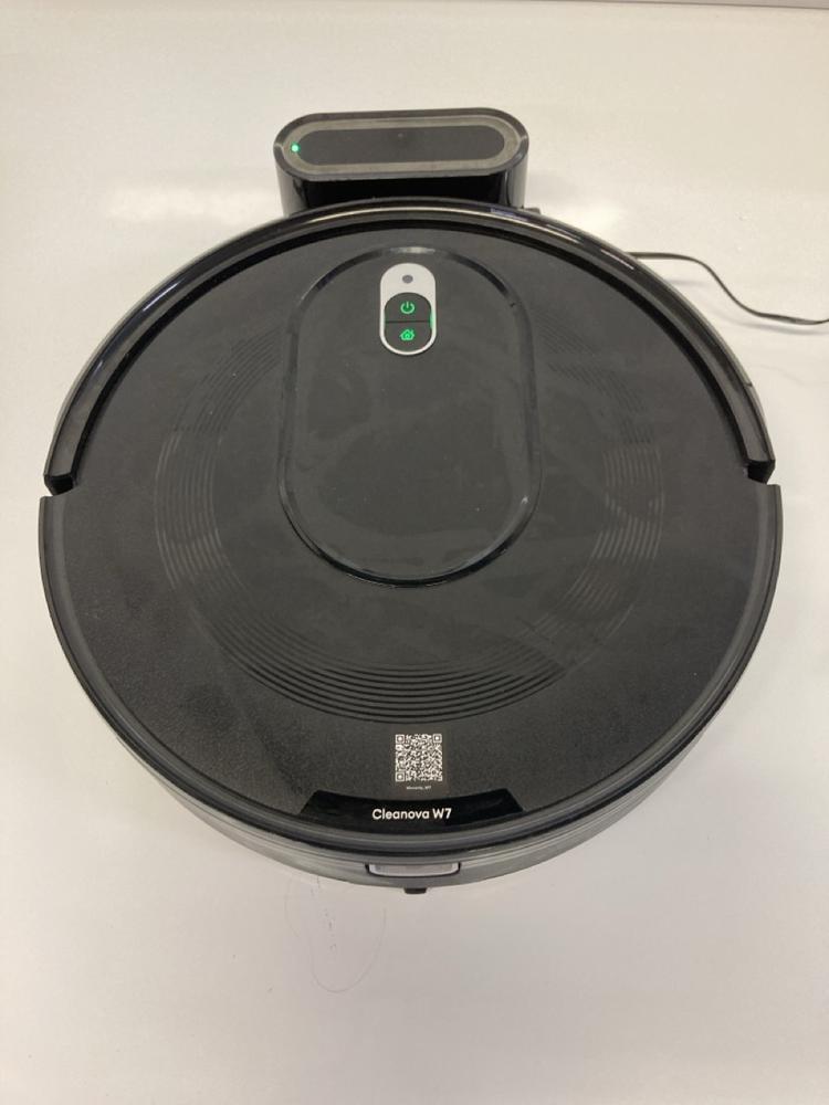 Lot 115  
            Birmingham Premium - Parcel Delivery Only 

                
CLEANOVA W7 ROBOT VACCUM (ORIGINAL RRP - £200). (BOXED, CHARGING STATION) [JPTB7658]