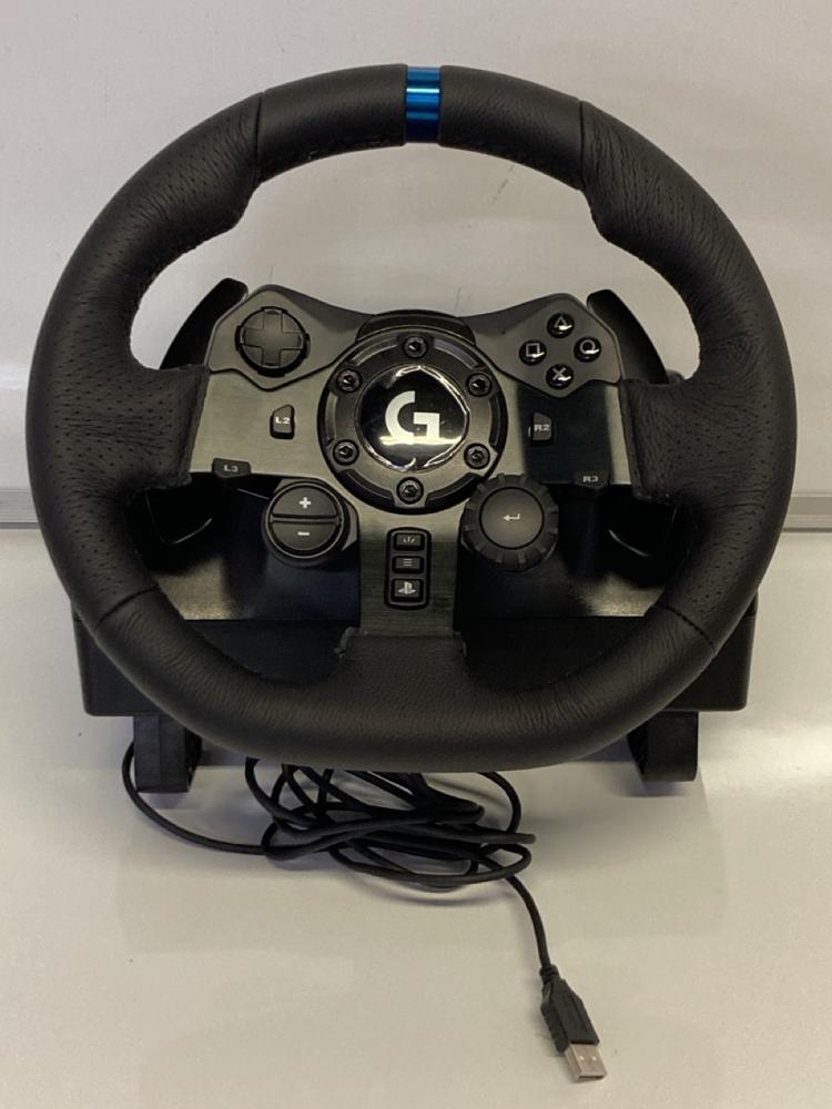 Lot 120  
            Birmingham Premium - Parcel Delivery Only 

                
PLAYSTATION LOGITECH G923 RACING WHEEL (ORIGINAL RRP - £379.99). (BOXED) [JPTB7714]