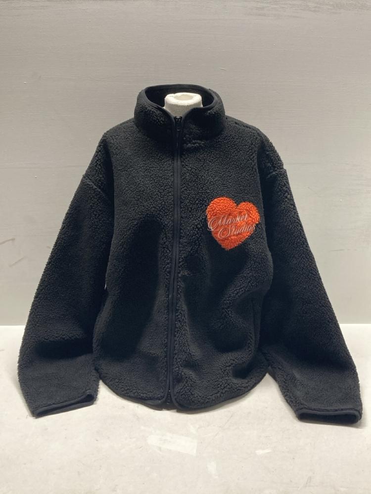 Lot 103  
            Birmingham Premium - Parcel Delivery Only 

                
BETTY BOOP SWEETHEART JACKET (BLACK, SIZE L) ORIGINAL RRP £220
