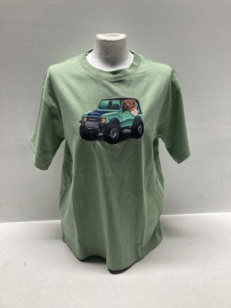 Lot 319  
            Birmingham Premium - Parcel Delivery Only 

                
3X MARKET 4X4 BEAR T-SHIRT (SIZE S) TOTAL ORIGINAL RRP £130