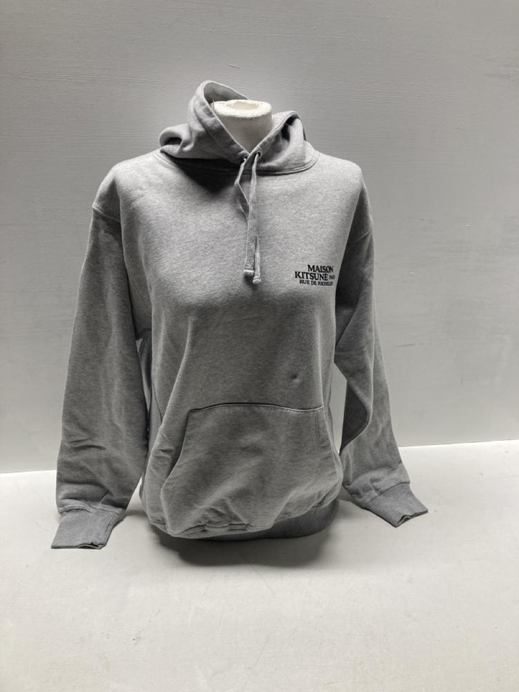 Lot 379  
            Birmingham Premium - Parcel Delivery Only 

                
2X MILANO KITSUNE PARIS GREY MELANGE HOODIE (SIZE M) TOTAL ORIGINAL RRP £140