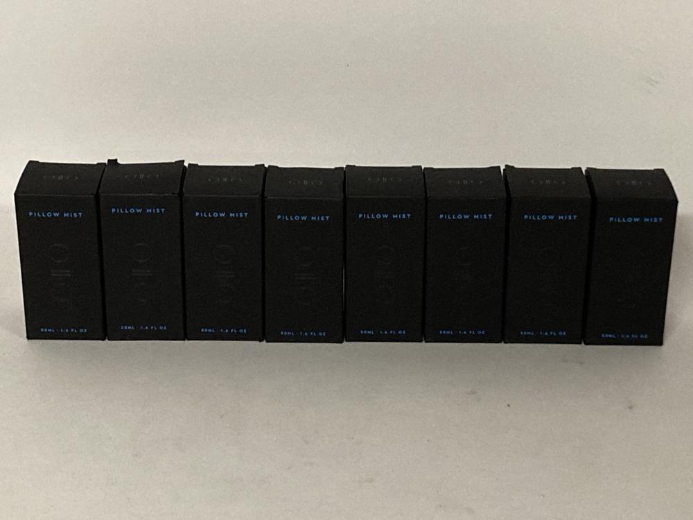 Lot 43  
            Birmingham Premium - Parcel Delivery Only 

                
8 X ITEMS TO INCLUDE OTTO PILLOW MIST TOTAL ORIGINAL RRP £235