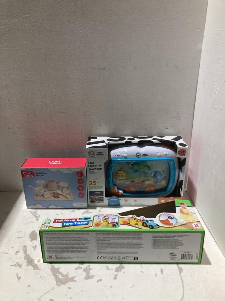 Lot 1116  
            Birmingham SR108 - Parcel Delivery Only 

                
3 X ITEMS TO INCLUDE PULL ALONG FARM TRACTOR