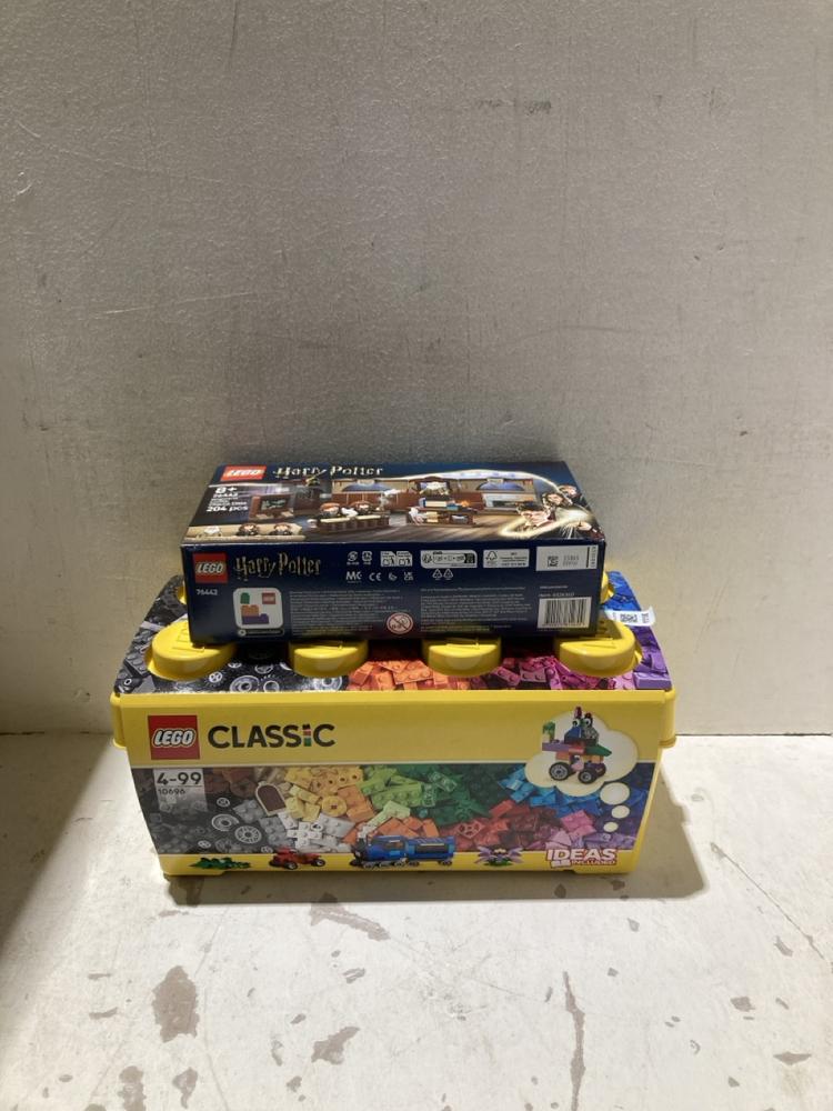 Lot 1118  
            Birmingham SR108 - Parcel Delivery Only 

                
2 X LEGO TO INCLUDE HARRY POTTER HOGWARTS CASTLE CHARMS CLASS