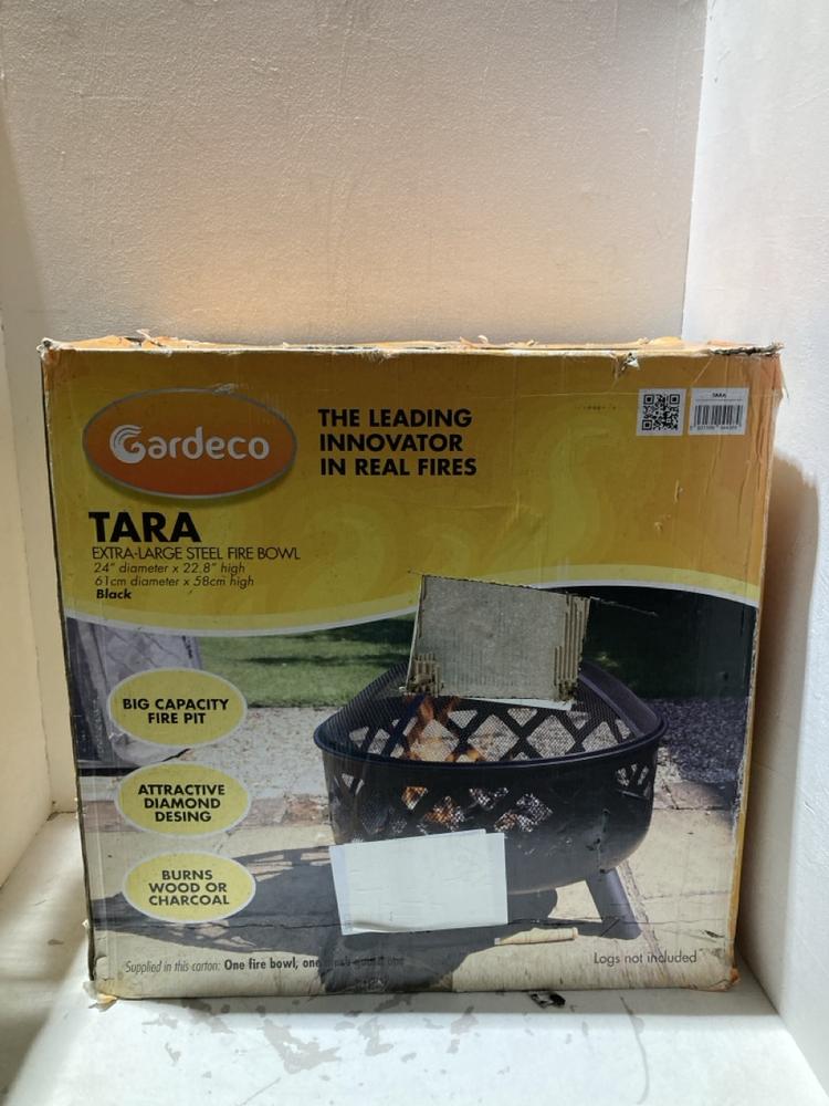 Lot 1137  
            Birmingham SR108 - Parcel Delivery Only 

                
GARDECO TARA EXTRA LARGE STEEL FIRE BOWL
