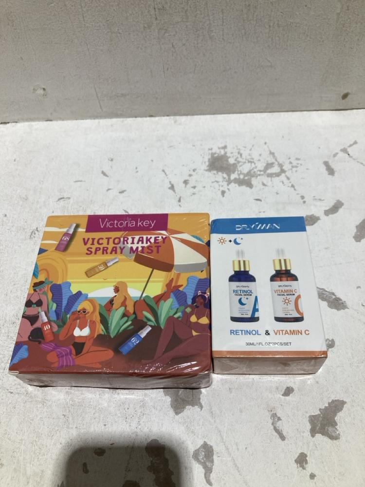 Lot 1142  
            Birmingham SR108 - Parcel Delivery Only 

                
BOX OF ITEMS TO INCLUDE VICTORIA VICTORIAKEY SPRAY MIST