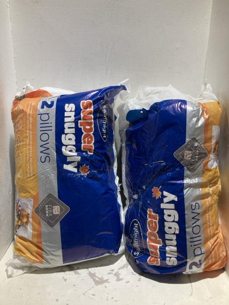 Lot 1151  
            Birmingham SR108 - Parcel Delivery Only 

                
2 X ITEMS TO INCLUDE SILENTNIGHT SUPER SNUGGLY PILLOWS