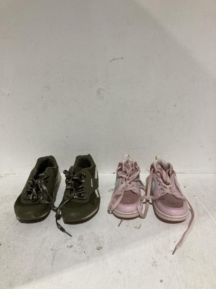 Lot 119  
            Birmingham SR108 - Parcel Delivery Only 

                
BOX OF CHILDRENS SHOES TO INCLUDE REEBOK TRAINERS SIZE 5