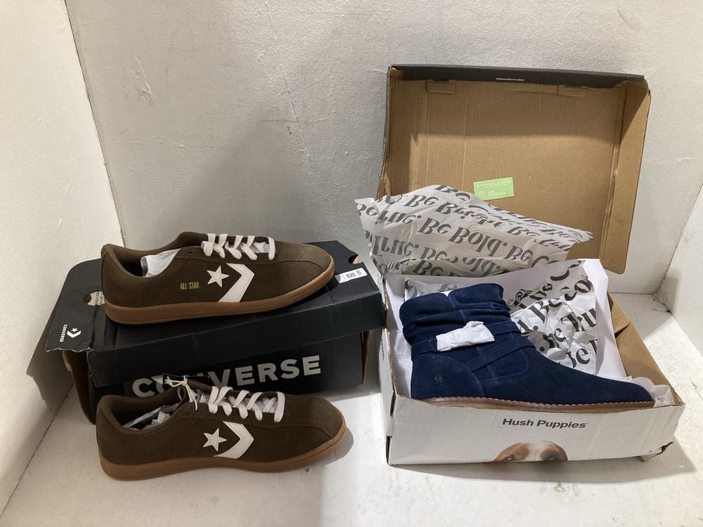 Lot 1266  
            Birmingham SR108 - Parcel Delivery Only 

                
2 X ITEMS TO INCLUDE CONVERSE BASKETS TAUPE TRAINERS SIZE 39