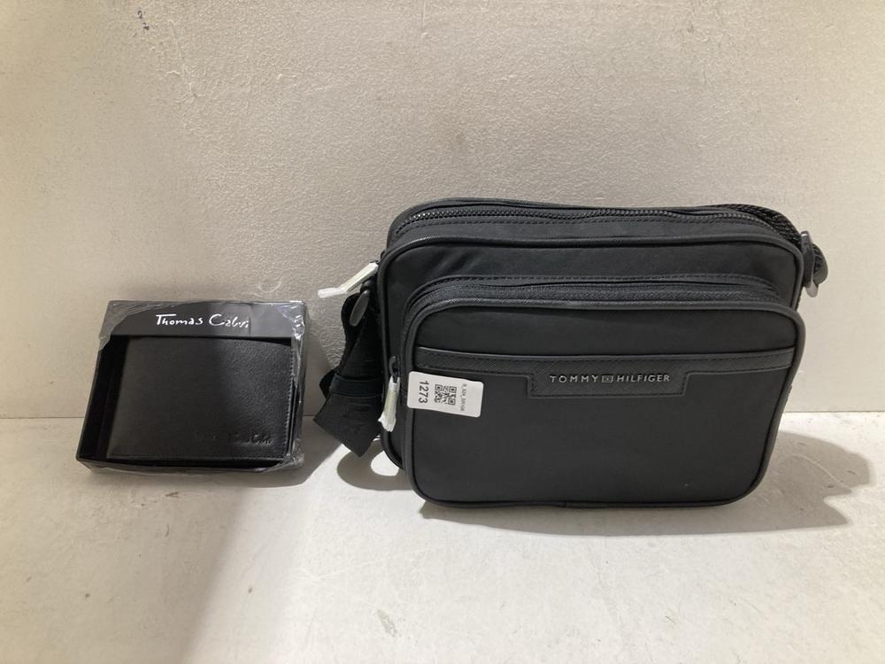 Lot 1273  
            Birmingham SR108 - Parcel Delivery Only 

                
2 X ITEMS TO INCLUDE THOMAS CALVI LEATHER WALLET