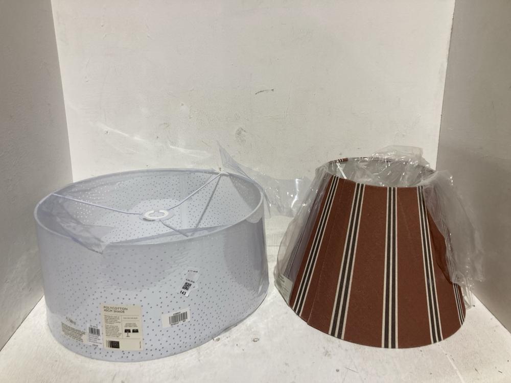 Lot 143  
            Birmingham SR108 - Parcel Delivery Only 

                
2 X ITEMS TO INCLUDE POLYCOTTON 4 CM SHADE