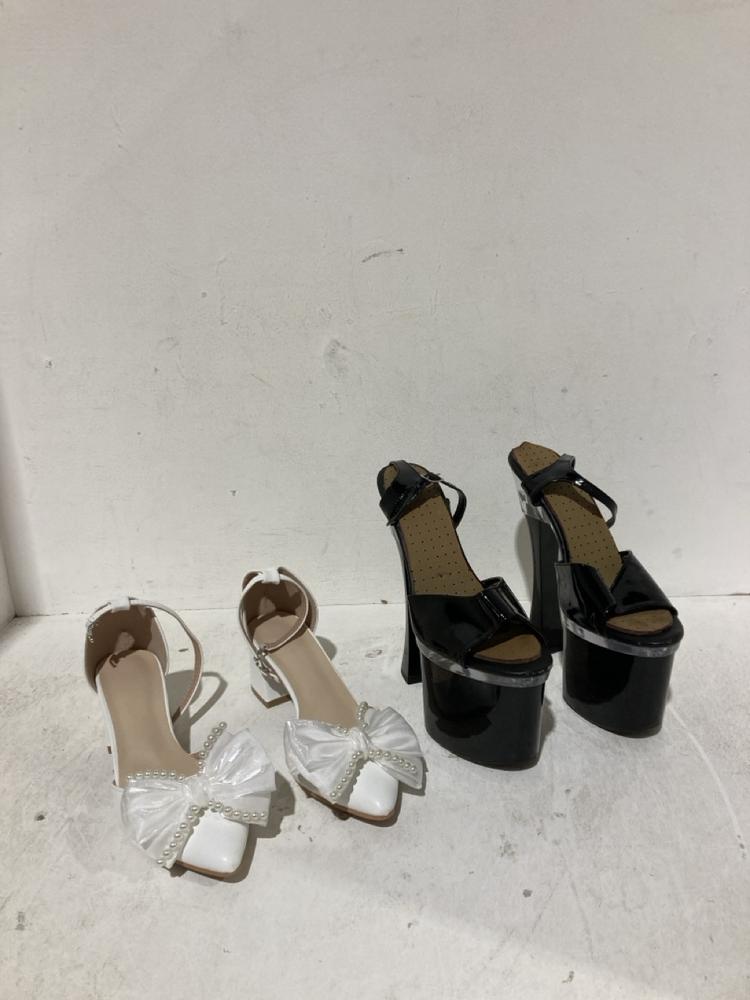 Lot 169  
            Birmingham SR108 - Parcel Delivery Only 

                
2 X WOMENS SHOES SIZES 37/39