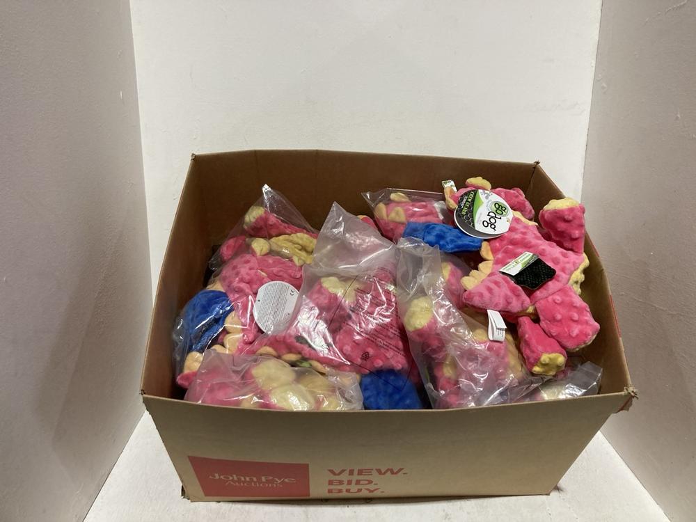 Lot 180  
            Birmingham SR108 - Parcel Delivery Only 

                
QTY OF GO DOG CHEW GUARD DOG TOYS