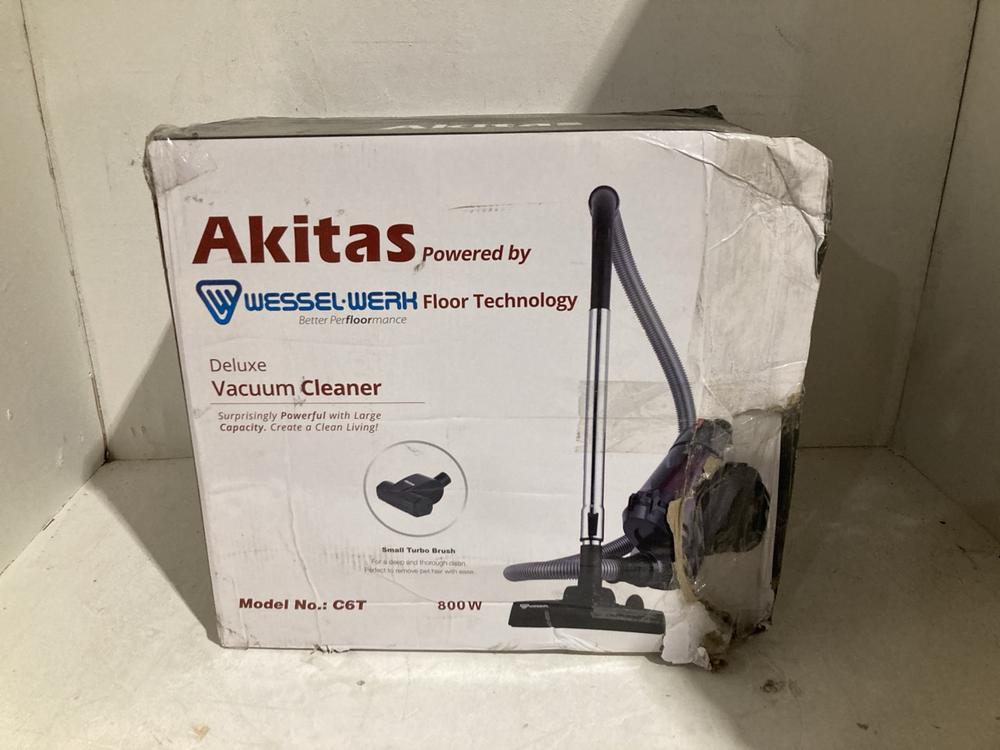Lot 201  
            Birmingham SR108 - Parcel Delivery Only 

                
AKITAS DELUXE VACUUM CLEANER 800W