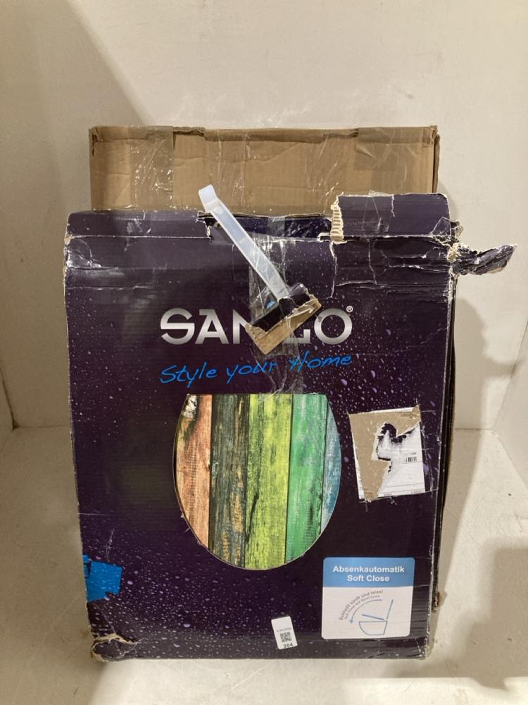 Lot 204  
            Birmingham SR108 - Parcel Delivery Only 

                
4 X ITEMS TO INCLUDE SANLO SOFT CLOSE MULTI COLOUR TOILET SEAT