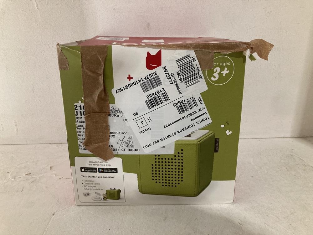 Lot 20  
            Birmingham SR108 - Parcel Delivery Only 

                
TONIES STARTER KIT WIRELESS MUSICAL STORYBOX