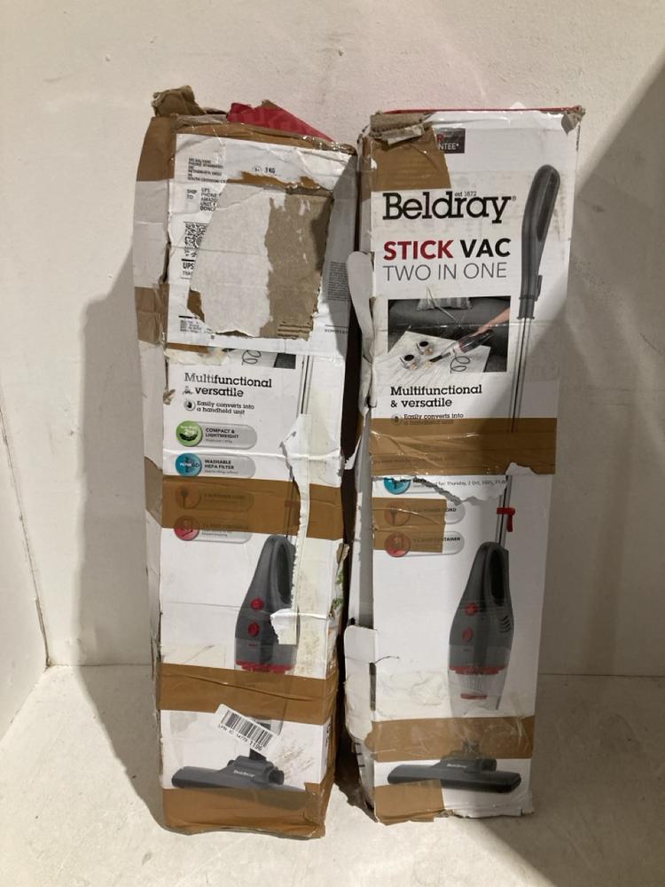 Lot 215  
            Birmingham SR108 - Parcel Delivery Only 

                
2 X ITEMS TO INCLUDE BELDRAY MULTIFUNCTIONAL & VERSATILE VACUUM CLEANER